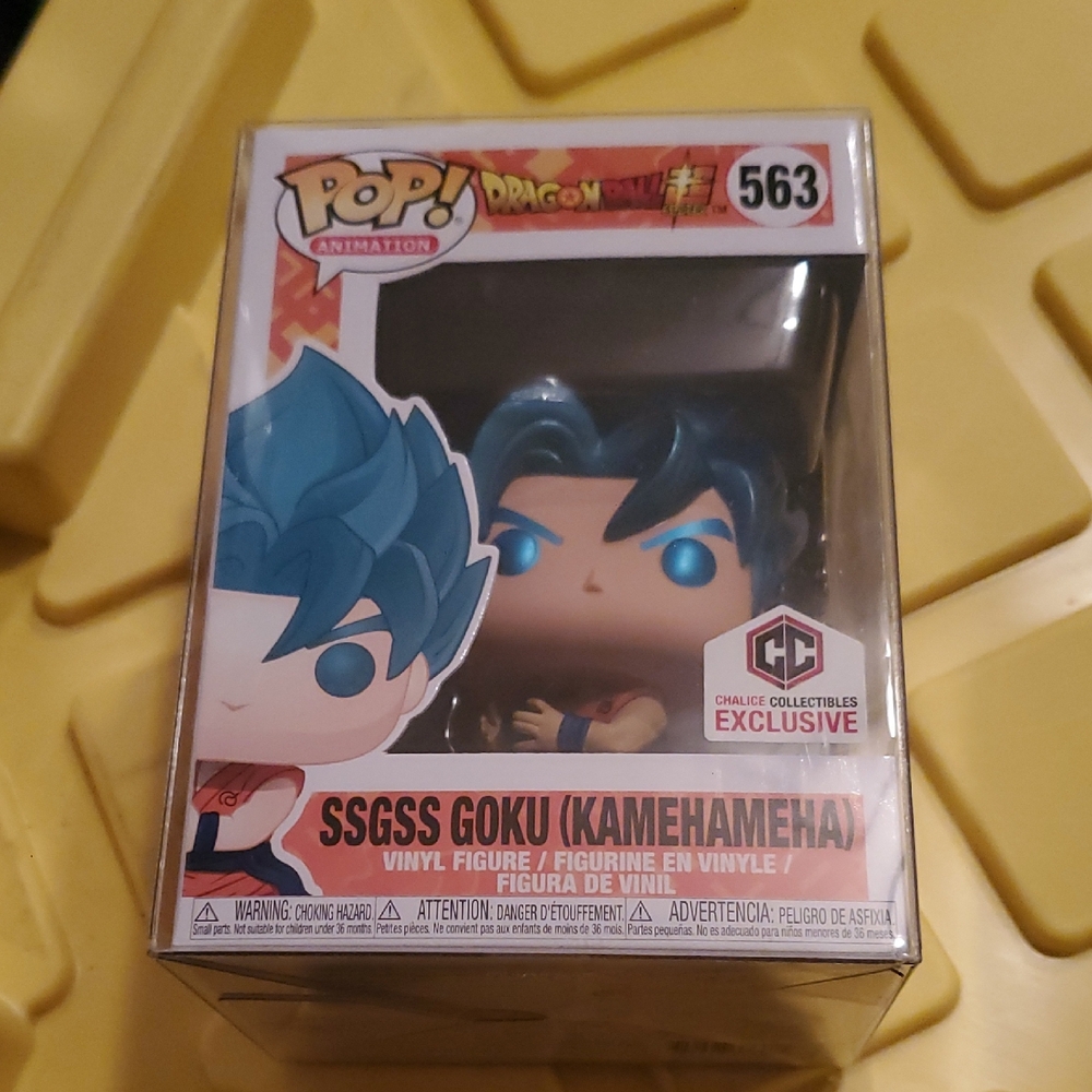 Dragonballz Ssgss Goku Kamehameha #563 Exclusive Funko Pop